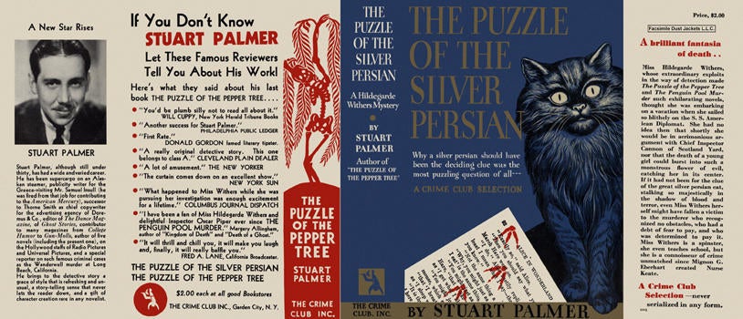 Item #2514 Puzzle of the Silver Persian, The. Stuart Palmer