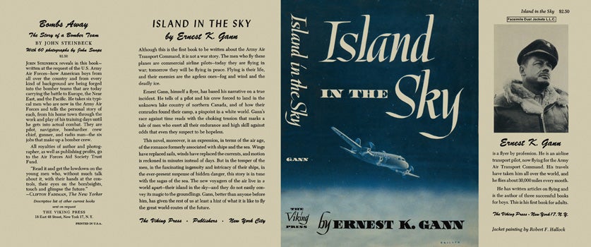 Item #25321 Island in the Sky. Ernest K. Gann.