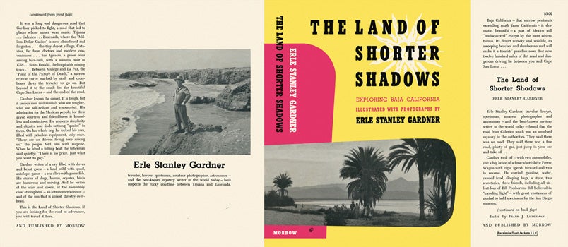 Item #25333 Land of Shorter Shadows, The. Erle Stanley Gardner