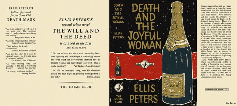 Item #2539 Death and the Joyful Woman. Ellis Peters.