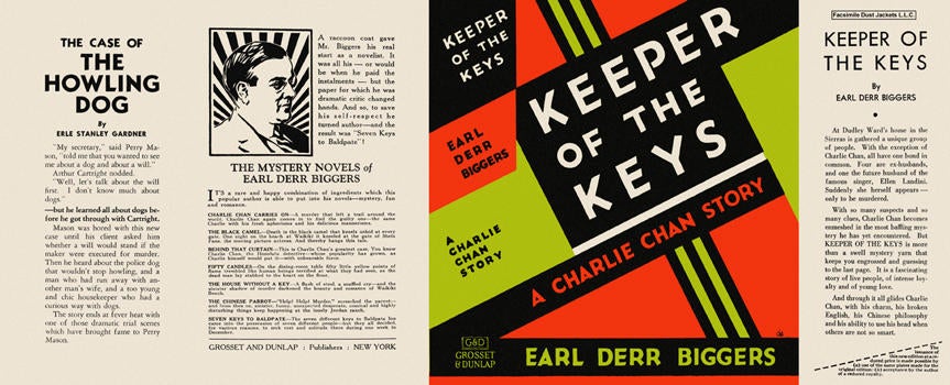 Item #256 Keeper of the Keys. Earl Derr Biggers