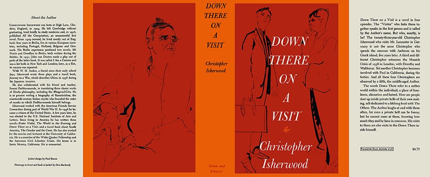 Item #25612 Down There on a Visit. Christopher Isherwood