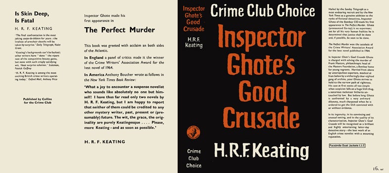 Item #25688 Inspector Ghote's Good Crusade. H. R. F. Keating