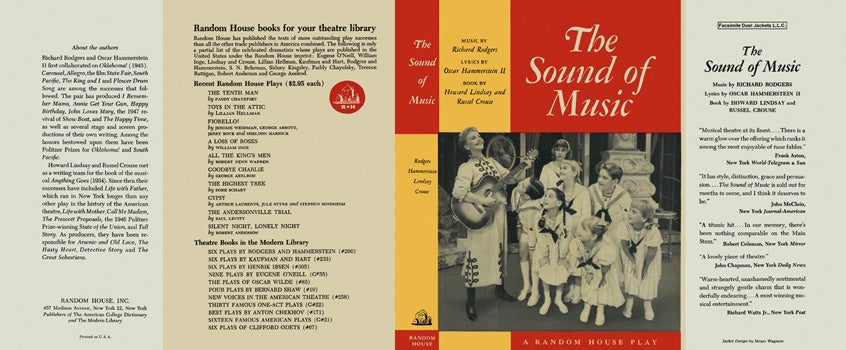 Item #25802 Sound of Music, The. Howard Lindsay, Russel Crouse