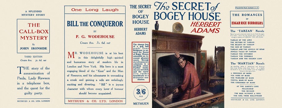 Item #26 Secret of Bogey House, The. Herbert Adams