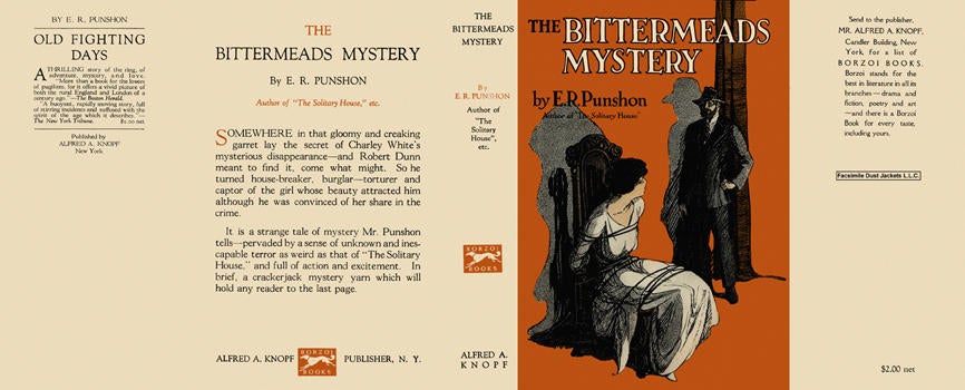 Item #2602 Bittermeads Mystery, The. E. R. Punshon