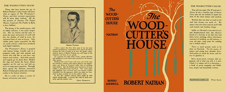 Item #26034 Woodcutter's House, The. Robert Nathan.