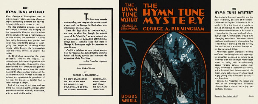 Item #261 Hymn Tune Mystery, The. George A. Birmingham