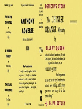 Chinese Orange Mystery, The. Ellery Queen.