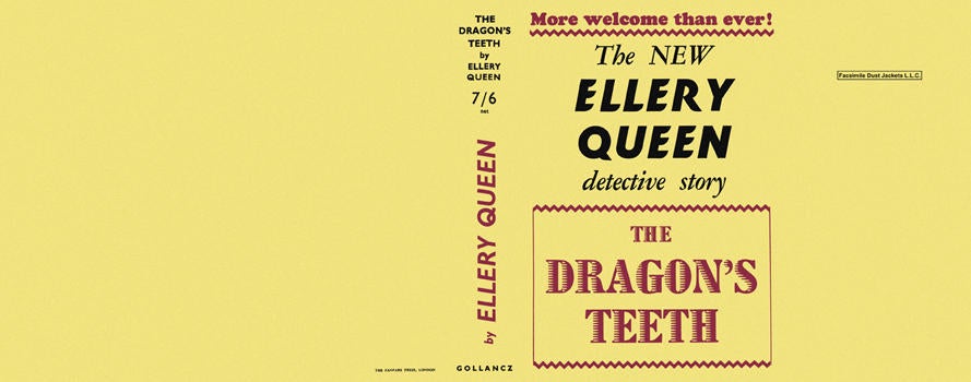 Item #2624 Dragon's Teeth, The. Ellery Queen