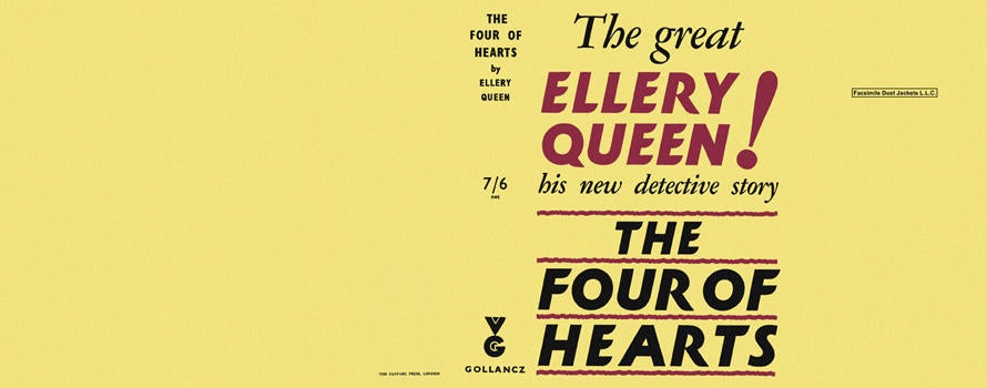 Item #2629 Four of Hearts, The. Ellery Queen