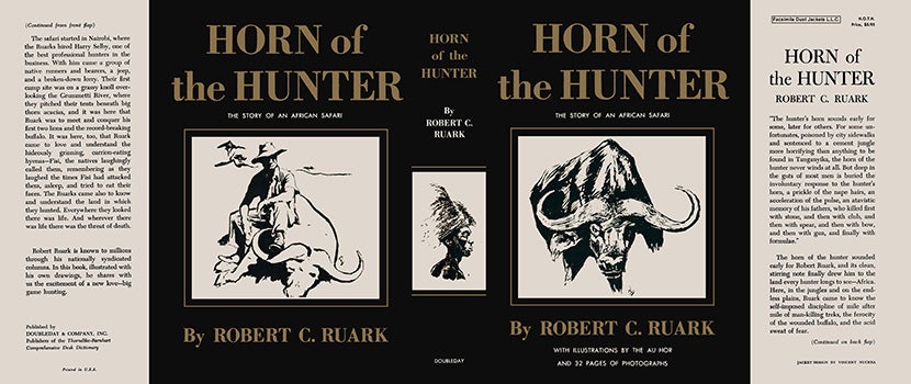 Item #26318 Horn of the Hunter. Robert C. Ruark.