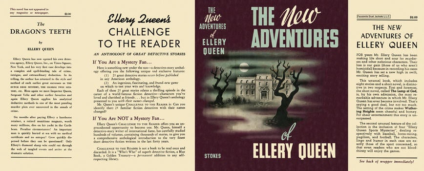 Item #2637 New Adventures of Ellery Queen, The. Ellery Queen