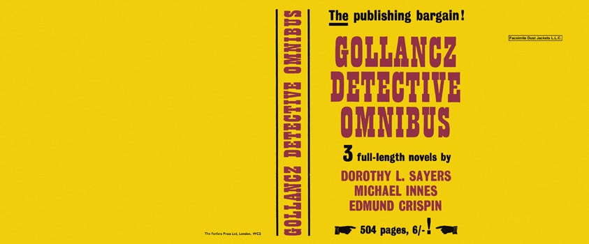 Item #26374 Gollancz Detective Omnibus. Dorothy L. Sayers, Michael Innes, Edmund Crispin