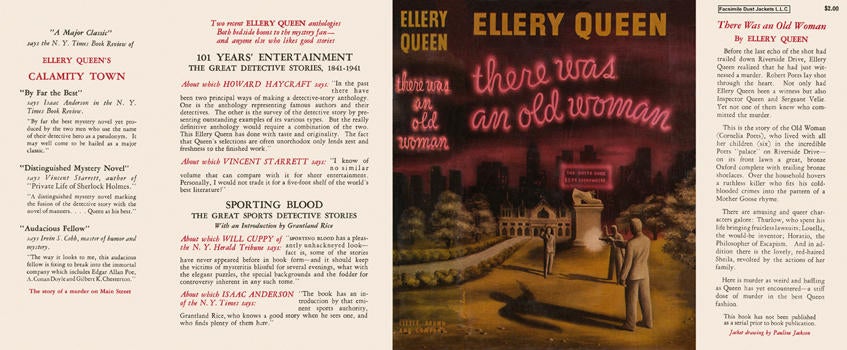 Item #2642 There Was an Old Woman. Ellery Queen