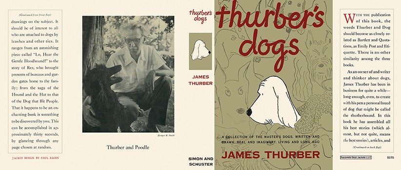 Item #26591 Thurber's Dogs. James Thurber