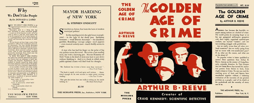Item #2673 Golden Age of Crime, The. Arthur B. Reeve