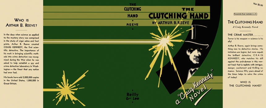 Item #2674 Clutching Hand, The. Arthur B. Reeve.