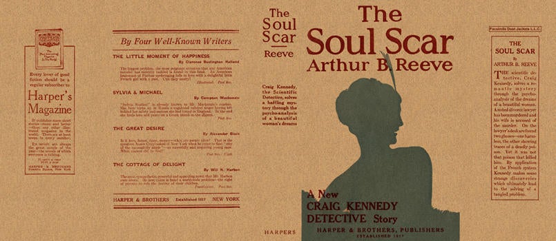 Item #2684 Soul Scar, The. Arthur B. Reeve