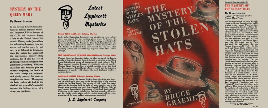 Item #26840 Mystery of the Stolen Hats, The. Bruce Graeme