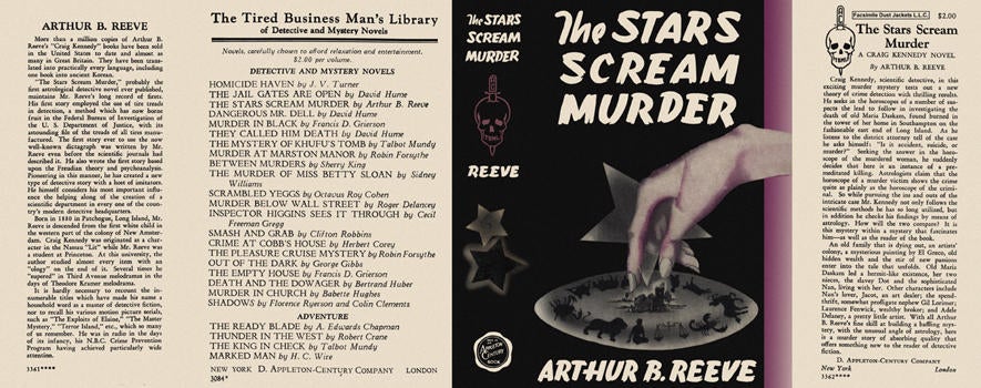 Item #2685 Stars Scream Murder, The. Arthur B. Reeve
