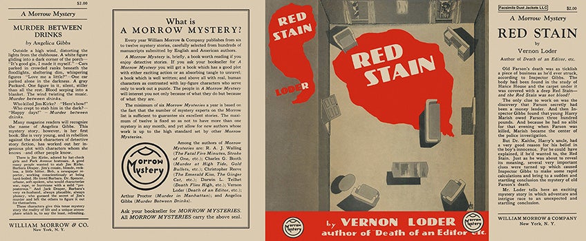 Item #26862 Red Stain. Vernon Loder