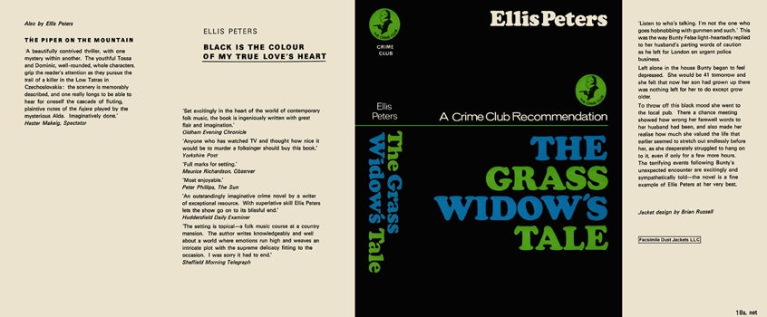 Item #26878 Grass Widow's Tale, The. Ellis Peters