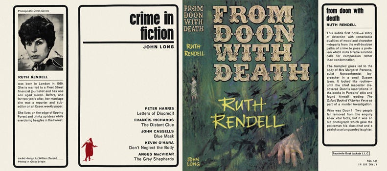 Item #2697 From Doon with Death. Ruth Rendell
