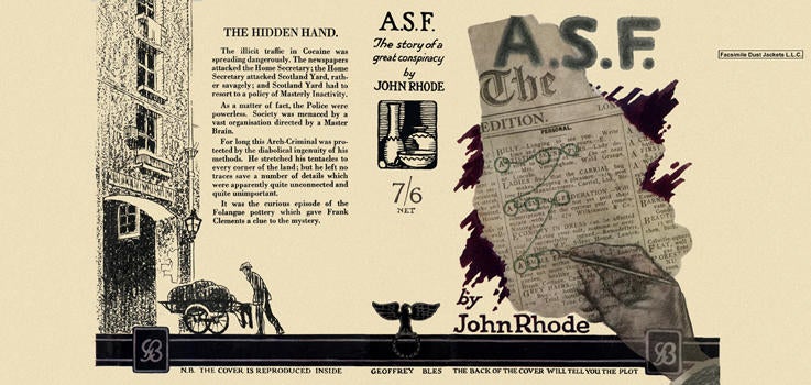 Item #2701 A. S. F., The Story of a Great Conspiracy. John Rhode