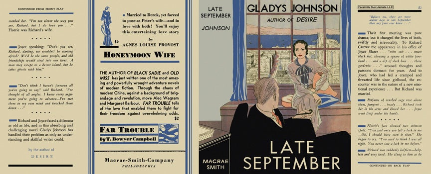 Item #27060 Late September. Gladys Johnson