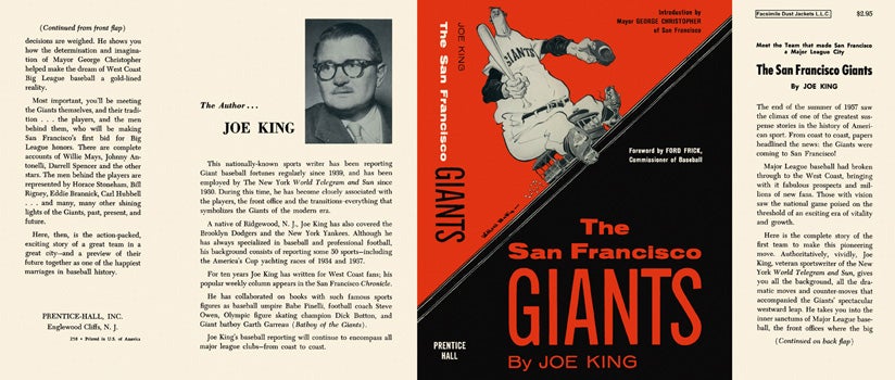 Item #27067 San Francisco Giants, The. Joe King