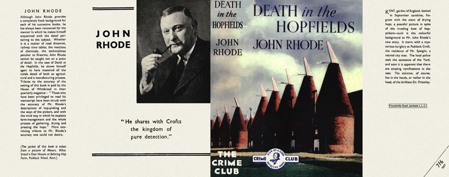 Item #2721 Death in the Hopfields. John Rhode.