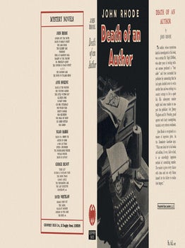 Death of an Author. John Rhode.