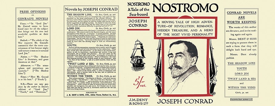 Item #27317 Nostromo. Joseph Conrad.