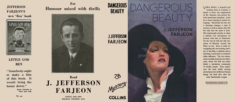 Item #27325 Dangerous Beauty. J. Jefferson Farjeon