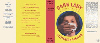 Dark Lady. J. Jefferson Farjeon.
