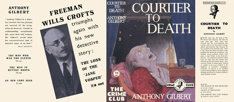 Item #27347 Courtier to Death. Anthony Gilbert