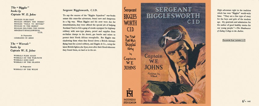 Item #27400 Sergeant Bigglesworth C.I.D. Captain W. E. Johns