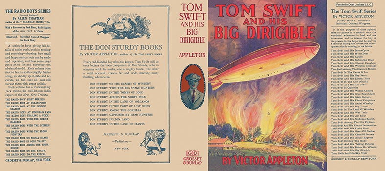 Item #27446 Tom Swift #33: Tom Swift and His Big Dirigible. Victor Appleton