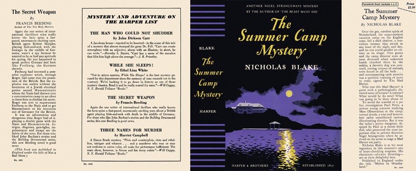 Summer Camp Mystery, The | Nicholas Blake