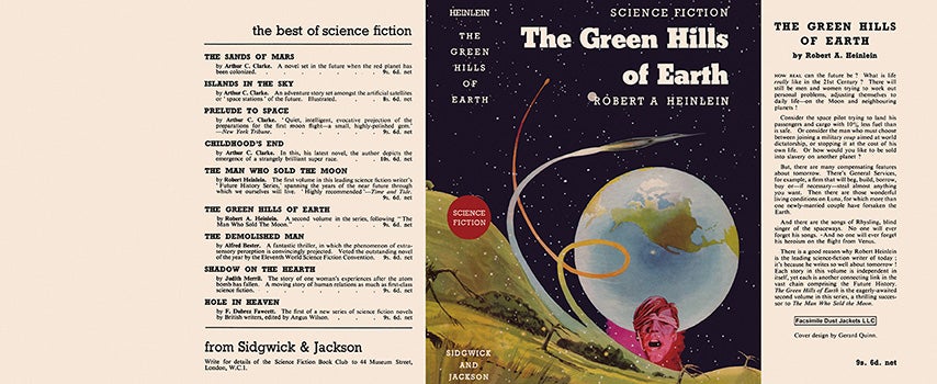 Item #27502 Green Hills of Earth, The. Robert A. Heinlein.