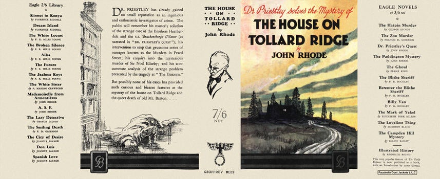 Item #2751 House on Tollard Ridge, The. John Rhode