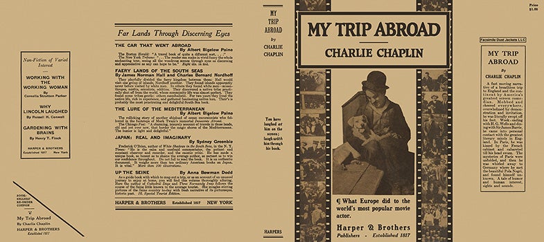 Item #27679 My Trip Abroad. Charlie Chaplin.