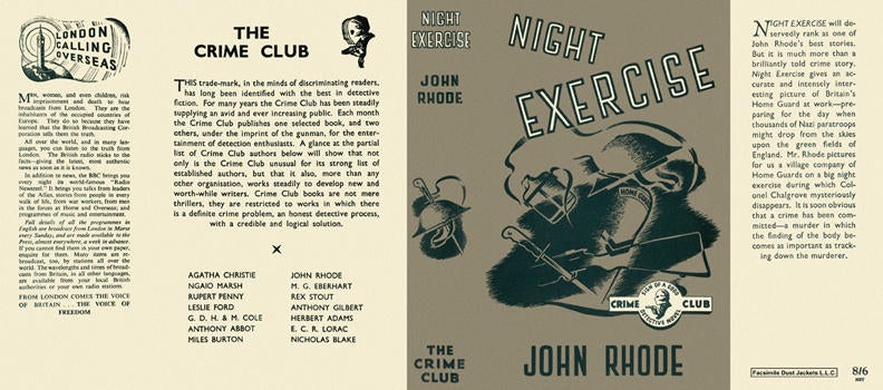 Item #2771 Night Exercise. John Rhode