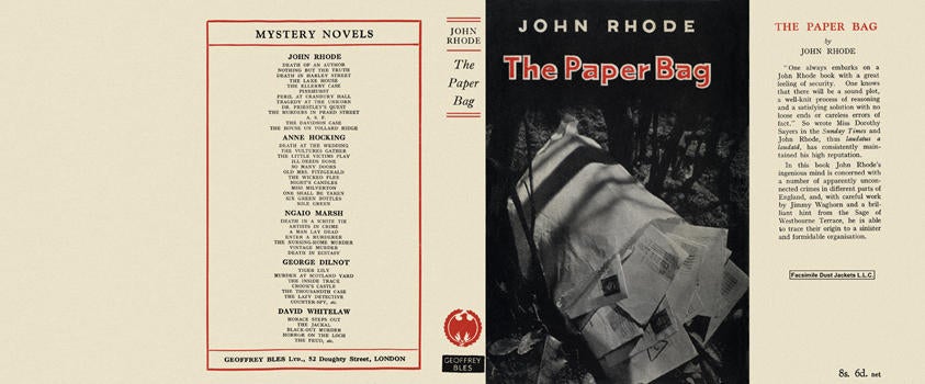 Item #2775 Paper Bag, The. John Rhode
