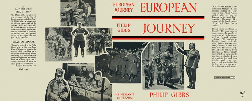 Item #27847 European Journey. Philip Gibbs