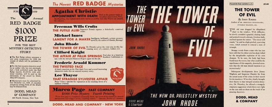 Item #2788 Tower of Evil, The. John Rhode