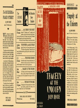 Tragedy at the Unicorn. John Rhode.