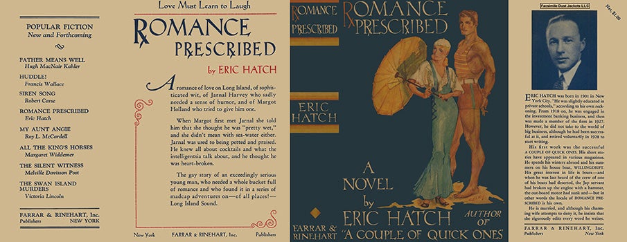 Item #27901 Romance Prescribed. Eric Hatch.