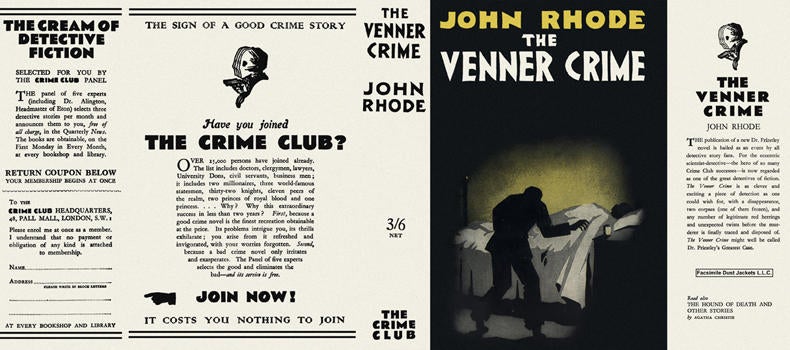 Item #2794 Venner Crime, The. John Rhode